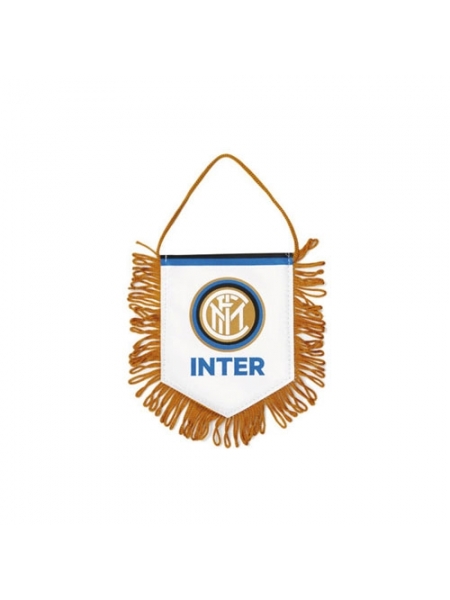 Gagliardetto pentagonale piccolo logo ufficiale Inter